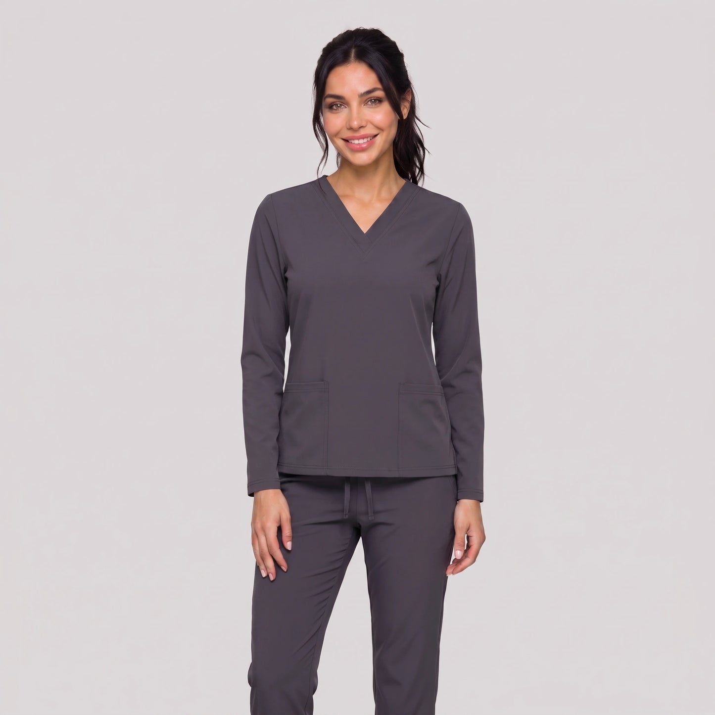 Top Manga Larga Mujer | 2 Pockets