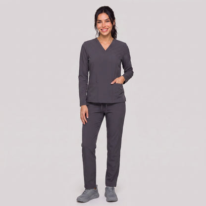 Top Manga Larga Mujer | 2 Pockets