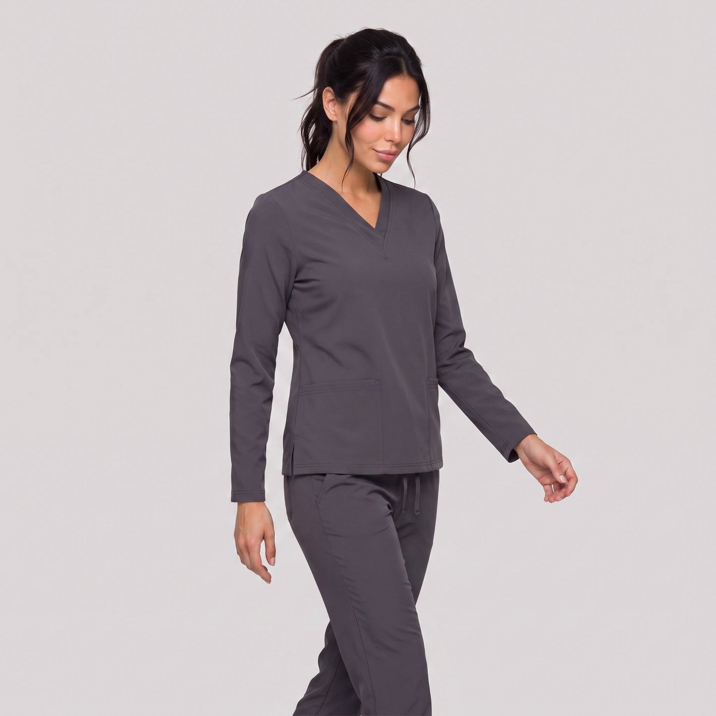 Top Manga Larga Mujer | 2 Pockets