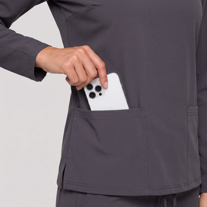 Top Manga Larga Mujer | 2 Pockets