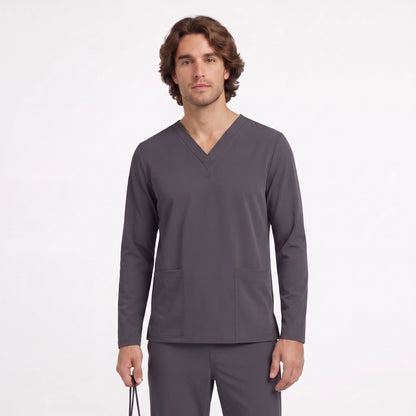 Top Manga Larga Hombre | 2 Pockets