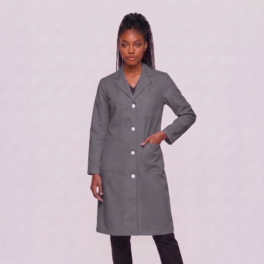 Bata Larga Essential Mujer | 3 Pockets