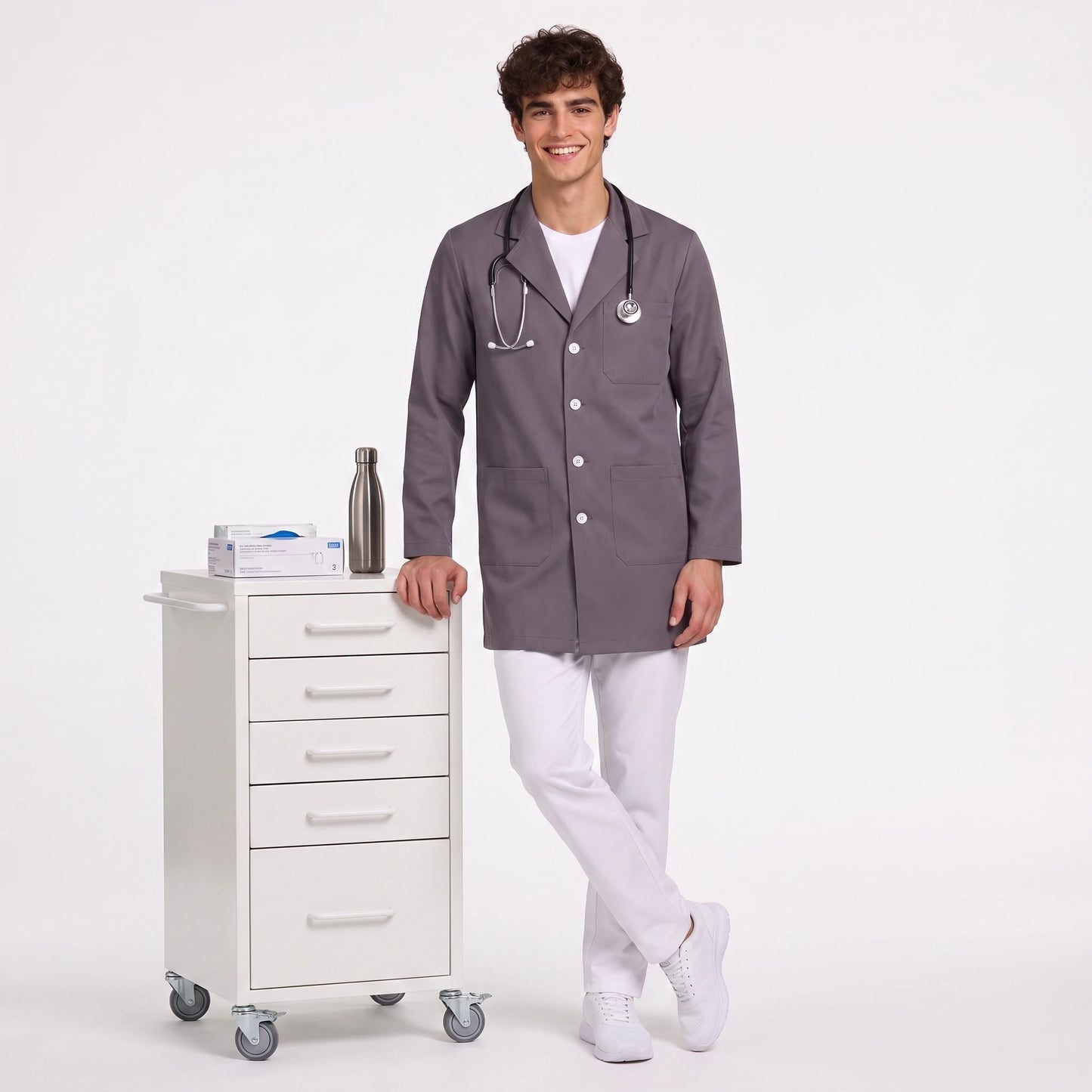 Bata Corta Essential Hombre | 3 Pockets