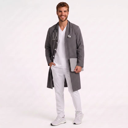 Bata Larga Essential Hombre | 3 Pockets