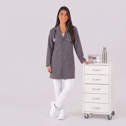 Bata Corta Essential Mujer | 3 Pockets