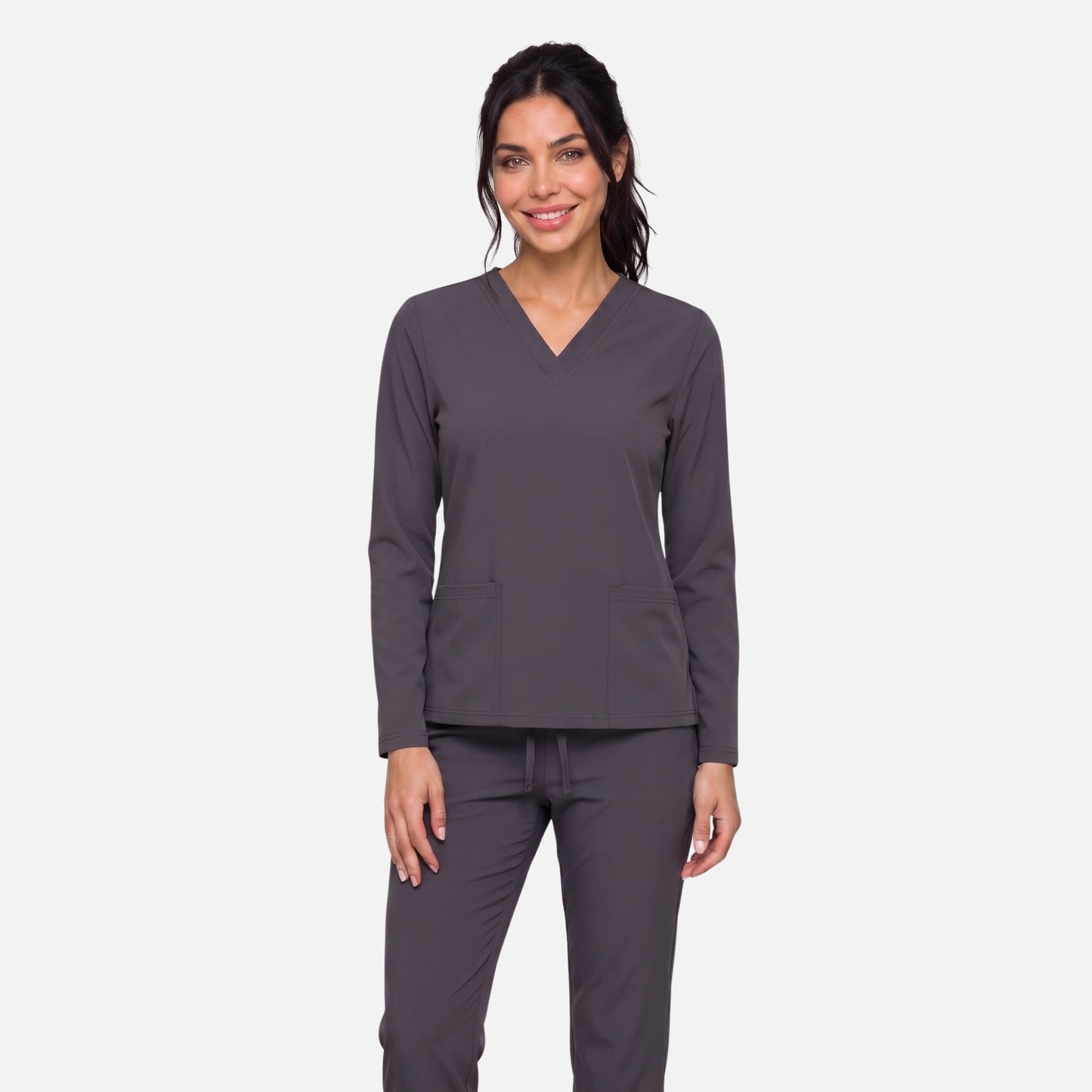 Top Manga Larga Mujer | 2 Pockets