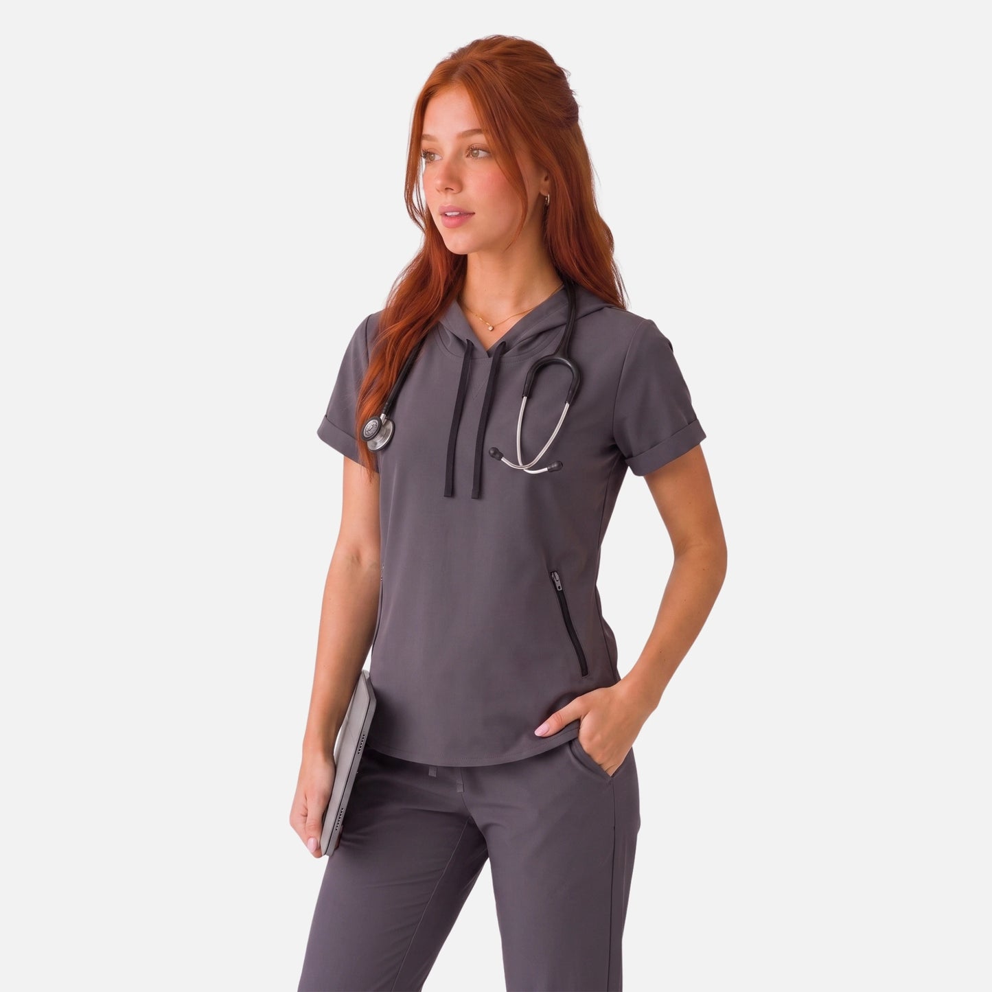 Top Hoodie Mujer | 2 Pockets
