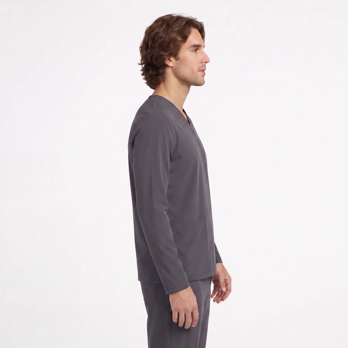 Top Manga Larga Hombre | 2 Pockets