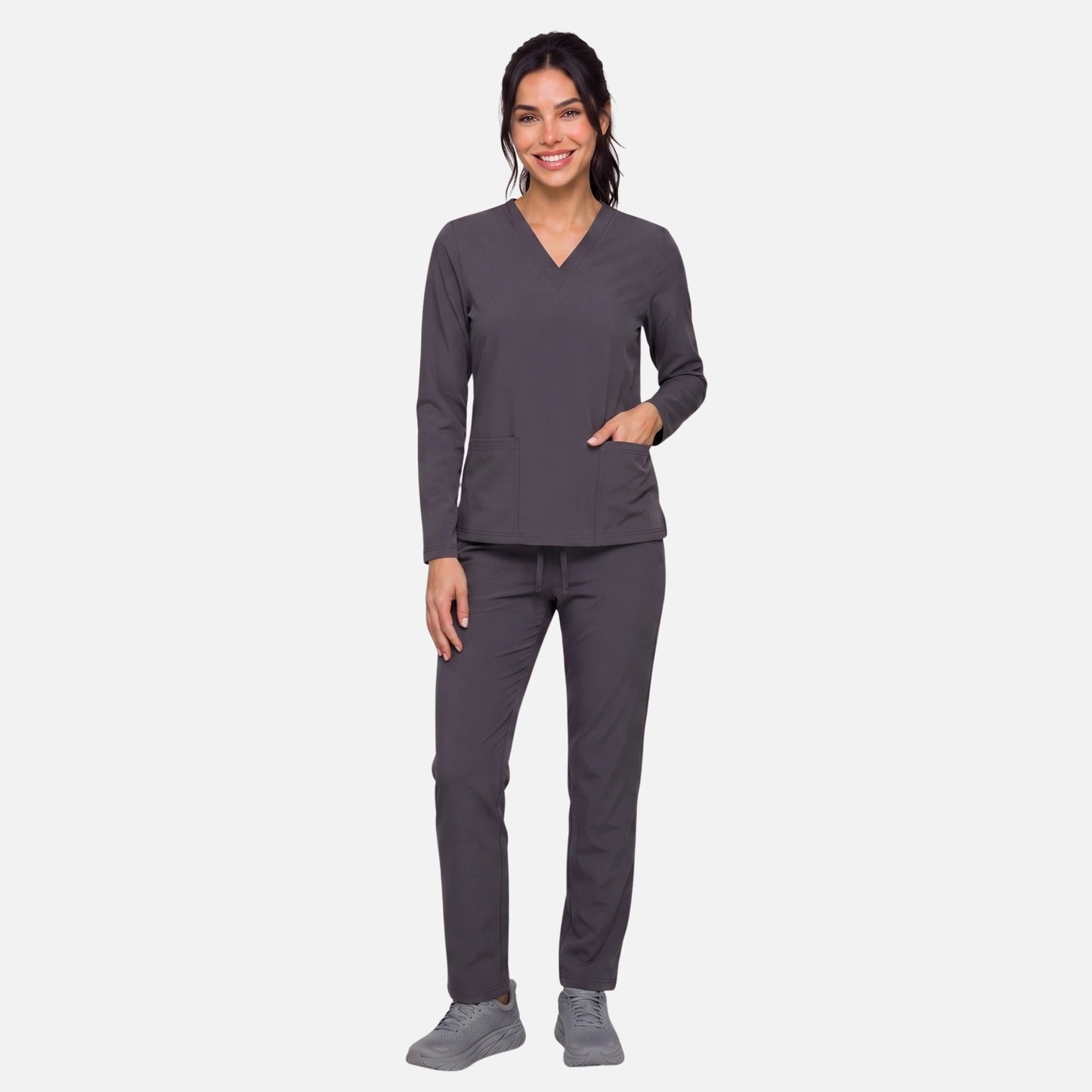 Top Manga Larga Mujer | 2 Pockets