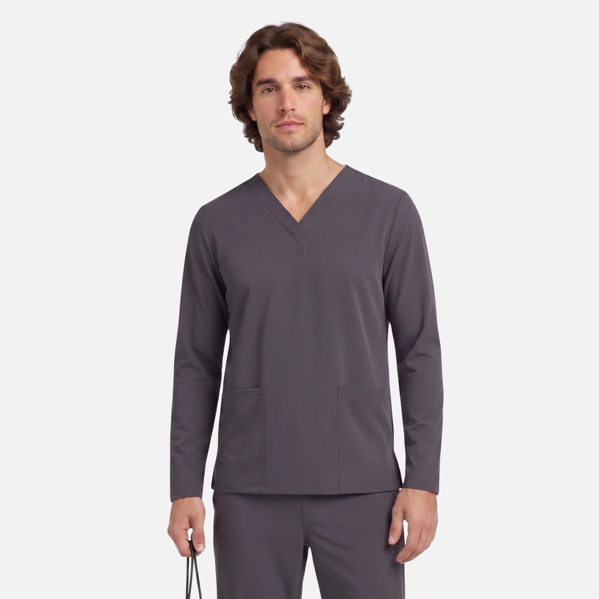 Top Manga Larga Hombre | 2 Pockets