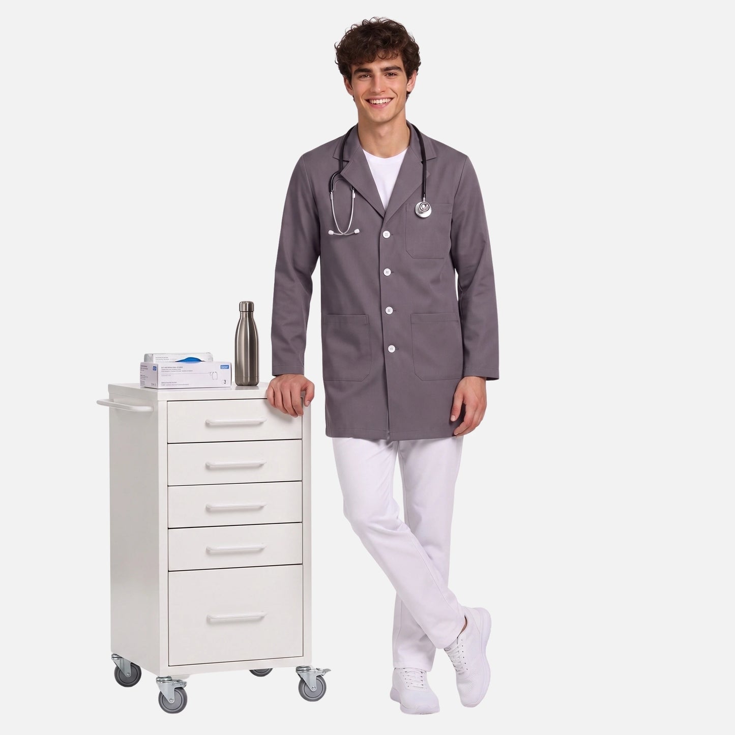 Bata Corta Essential Hombre | 3 Pockets