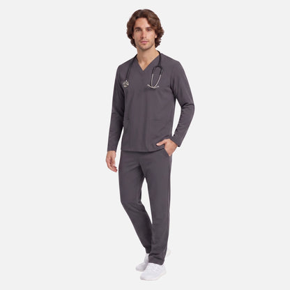 Top Manga Larga Hombre | 2 Pockets
