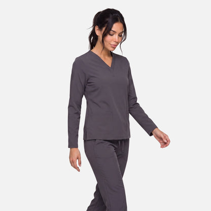 Top Manga Larga Mujer | 2 Pockets