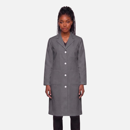 Bata Larga Essential Mujer | 3 Pockets