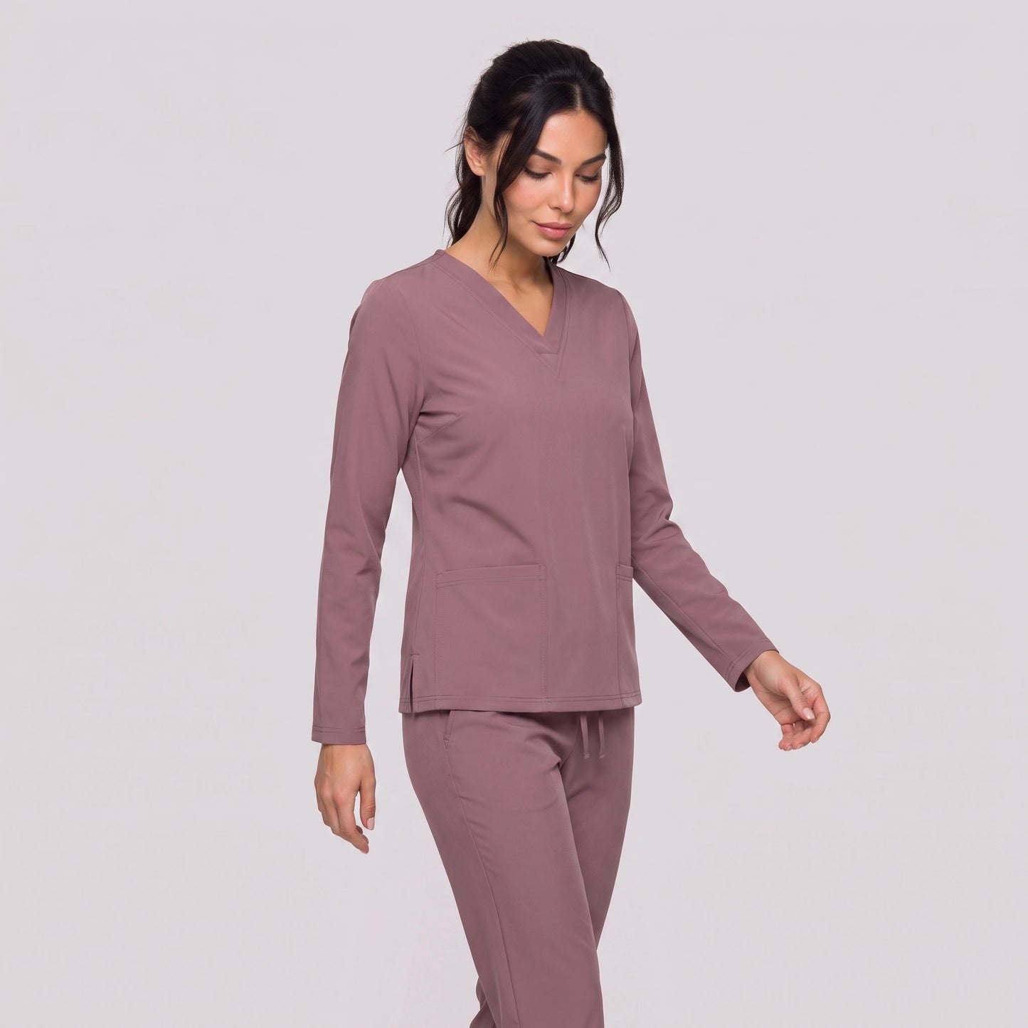 Top Manga Larga Mujer | 2 Pockets