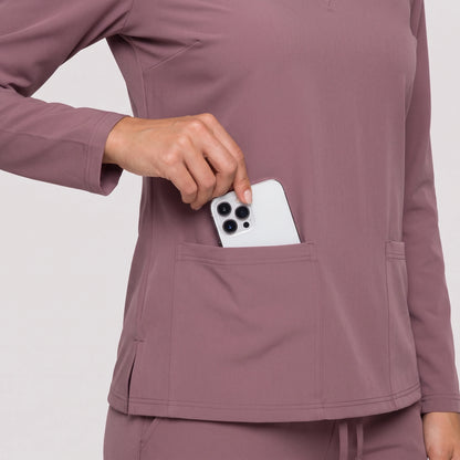 Top Manga Larga Mujer | 2 Pockets