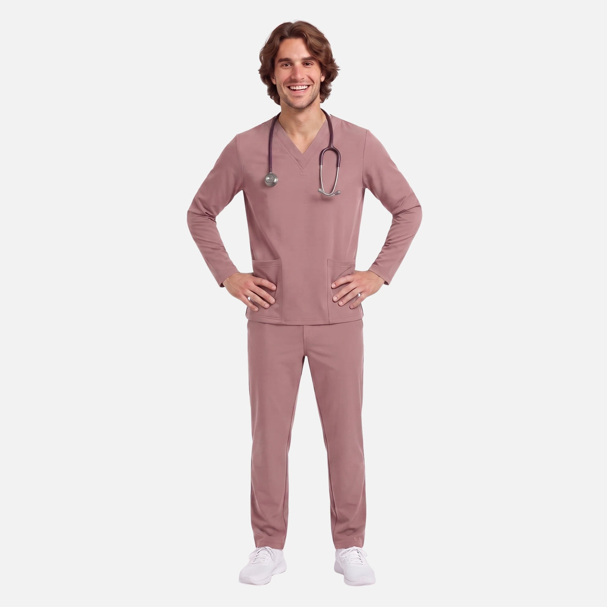 Top Manga Larga Hombre | 2 Pockets