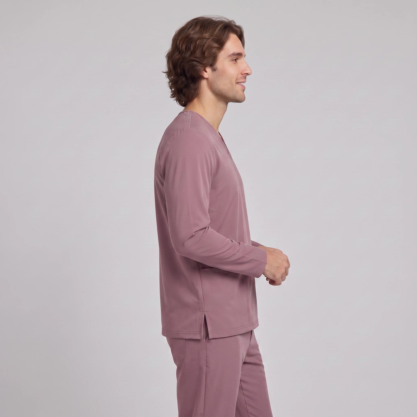 Top Manga Larga Hombre | 2 Pockets