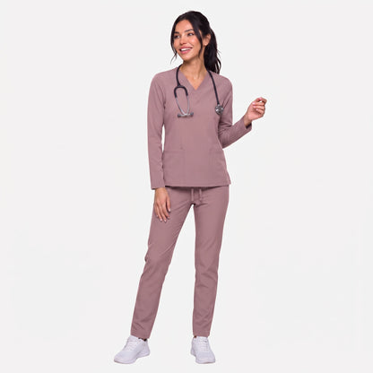 Top Manga Larga Mujer | 2 Pockets
