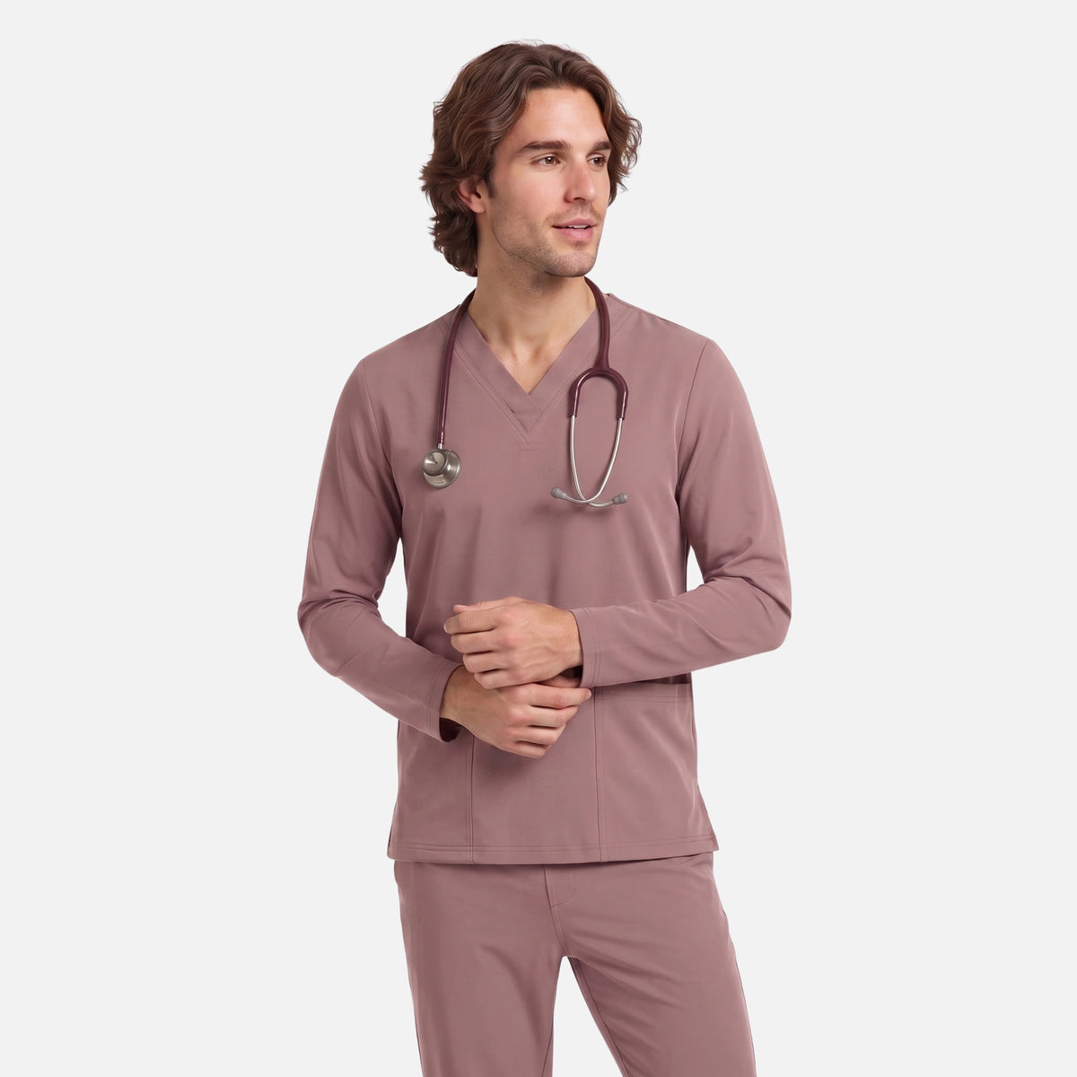 Top Manga Larga Hombre | 2 Pockets