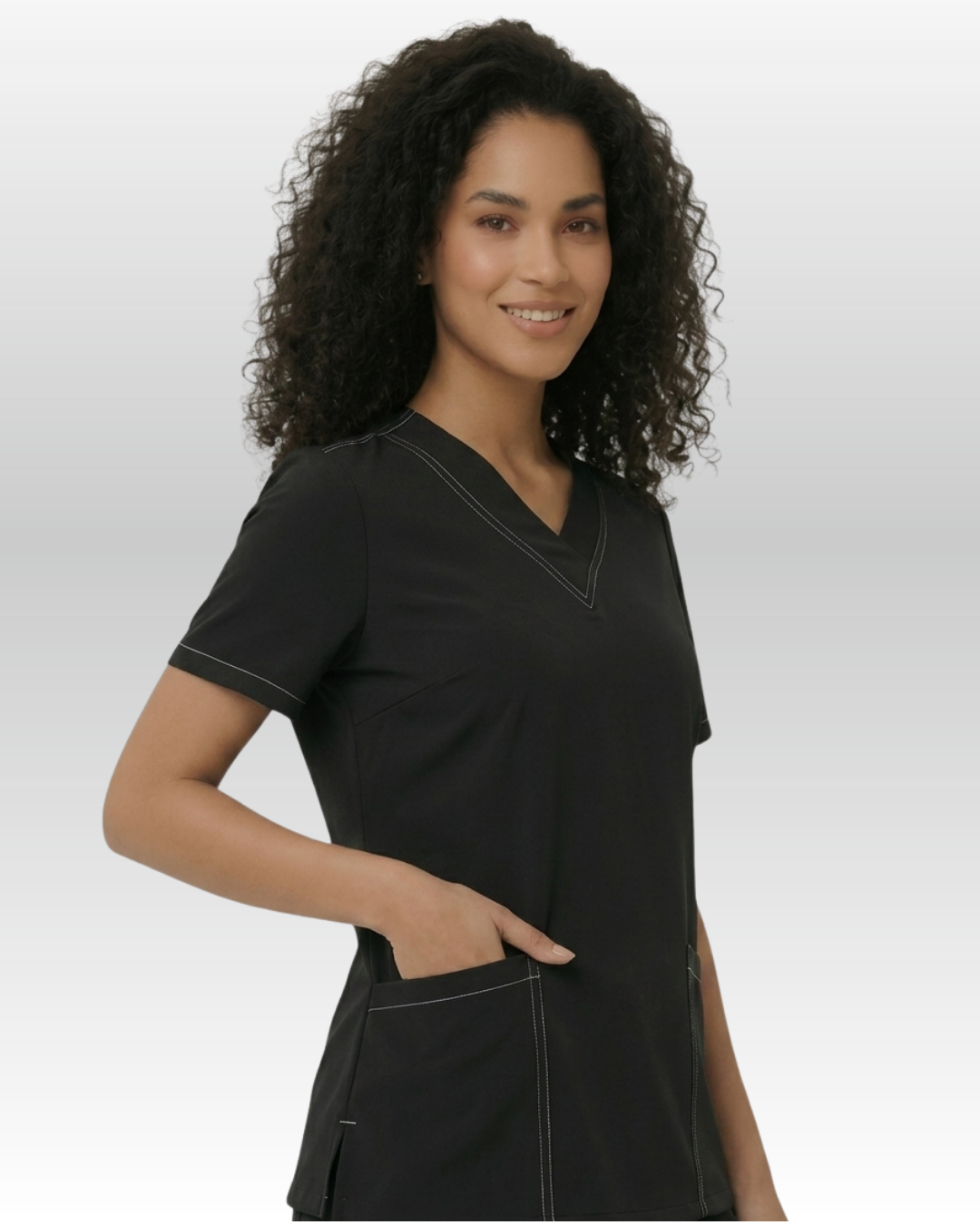 Top Pespunte Mujer | 3 Pockets