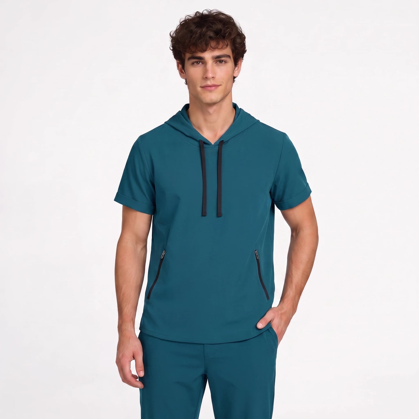 Top Hoodie Hombre | 2 Pockets