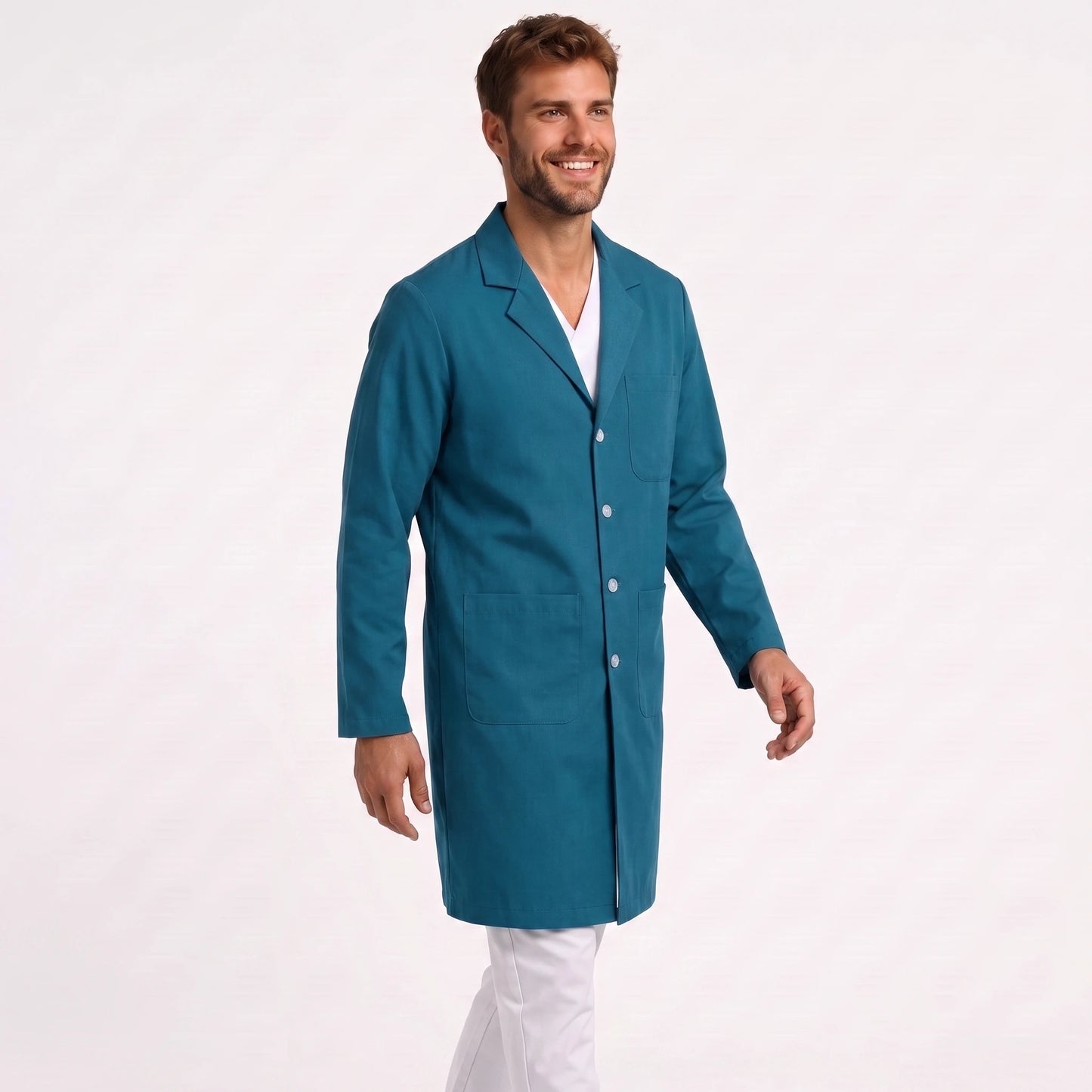 Bata Larga Essential Hombre | 3 Pockets