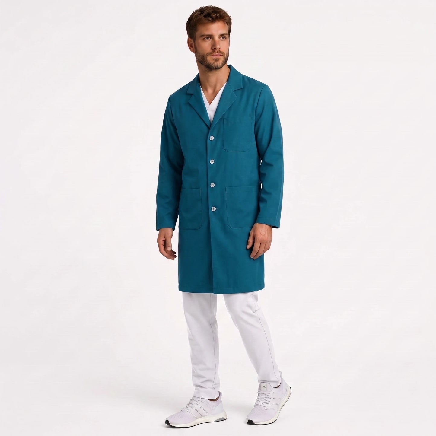 Bata Larga Essential Hombre | 3 Pockets