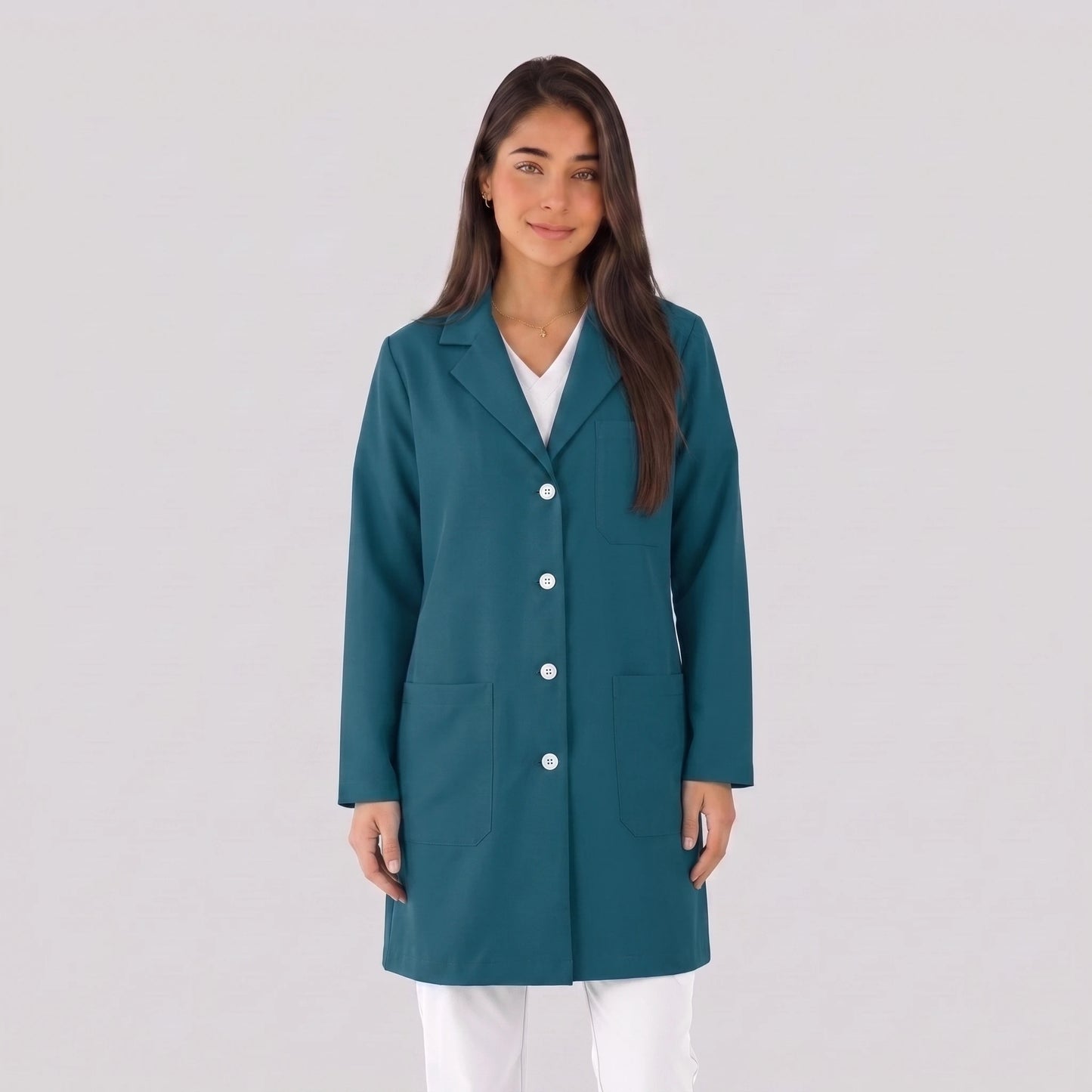 Bata Corta Essential Mujer | 3 Pockets