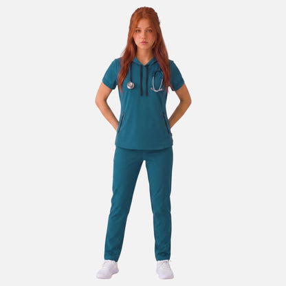 Top Hoodie Mujer | 2 Pockets