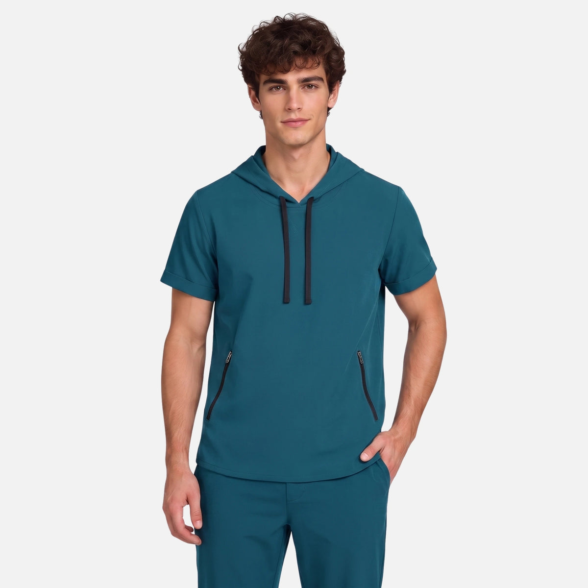 Top Hoodie Hombre | 2 Pockets
