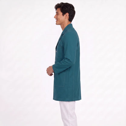 Bata Corta Pespunte Hombre | 3 Pockets