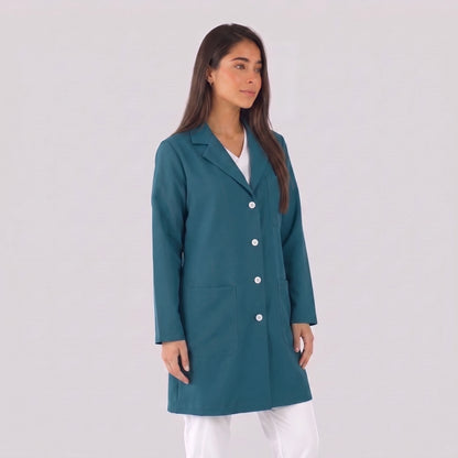 Bata Corta Essential Mujer | 3 Pockets