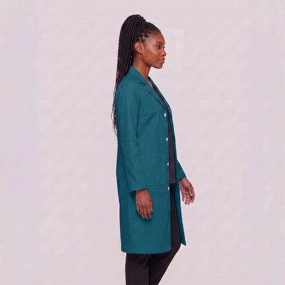 Bata Larga Essential Mujer | 3 Pockets