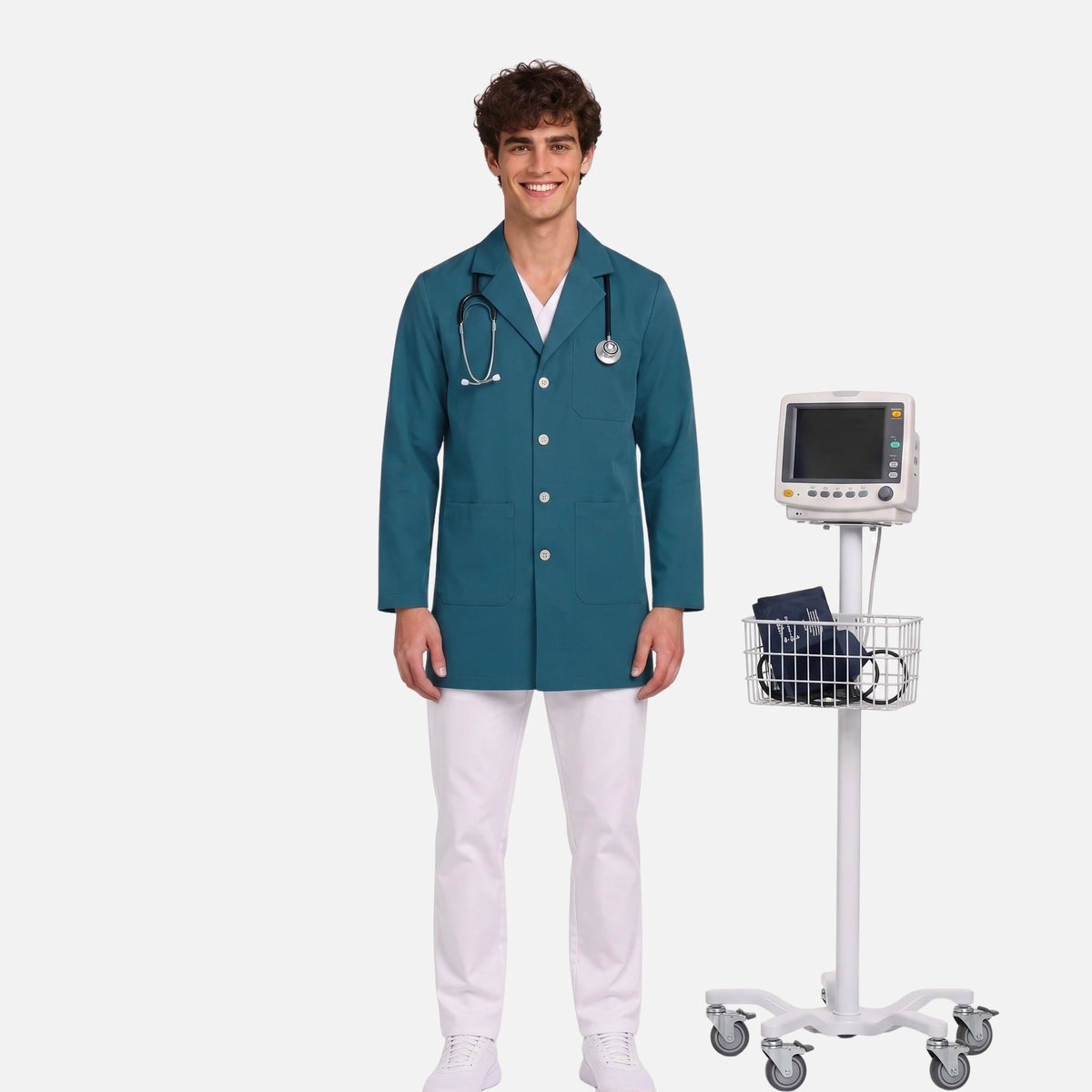 Bata Corta Essential Hombre | 3 Pockets
