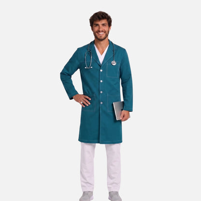 Bata Larga Pespunte Hombre | 3 Pockets