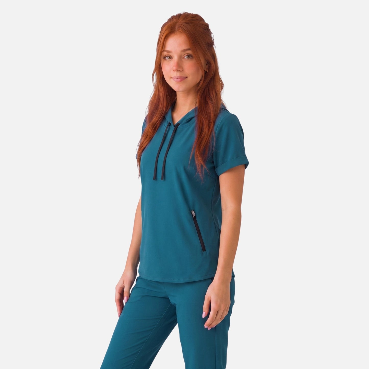 Top Hoodie Mujer | 2 Pockets