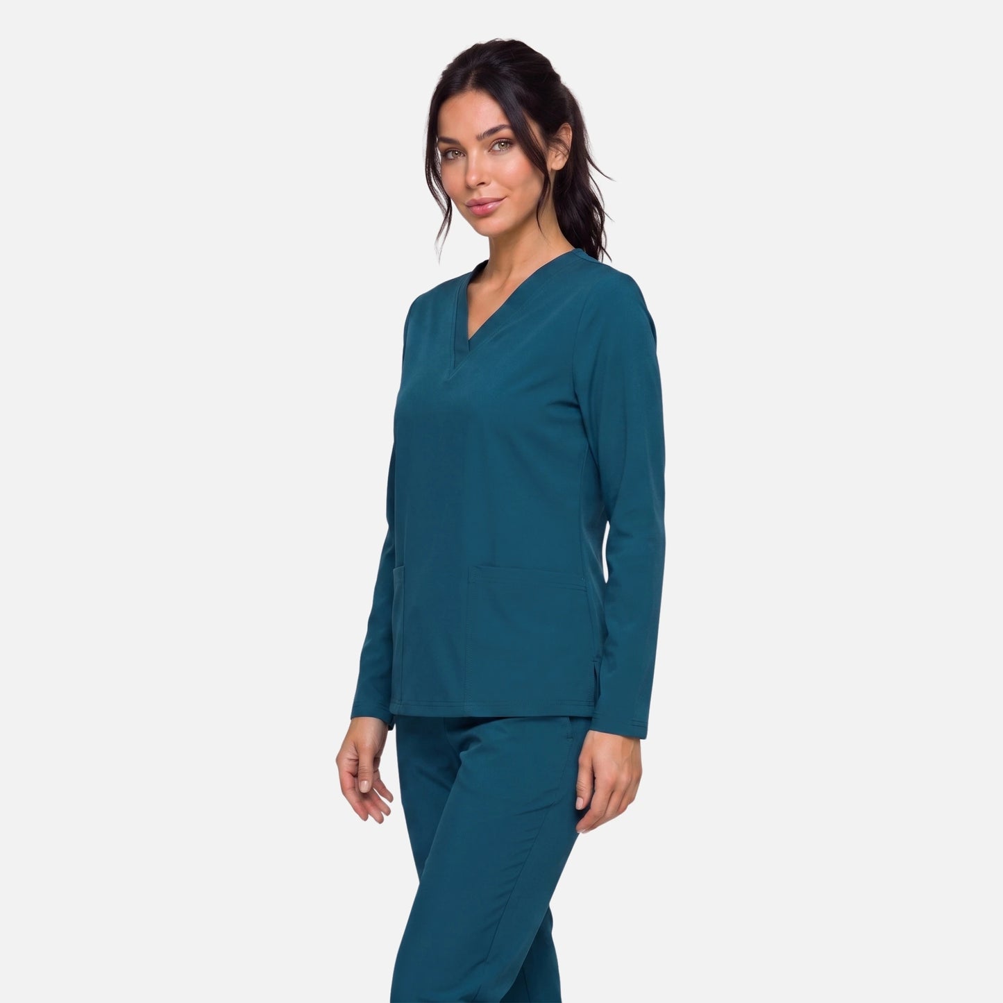 Top Manga Larga Mujer | 2 Pockets