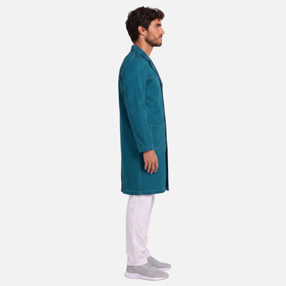 Bata Larga Pespunte Hombre | 3 Pockets
