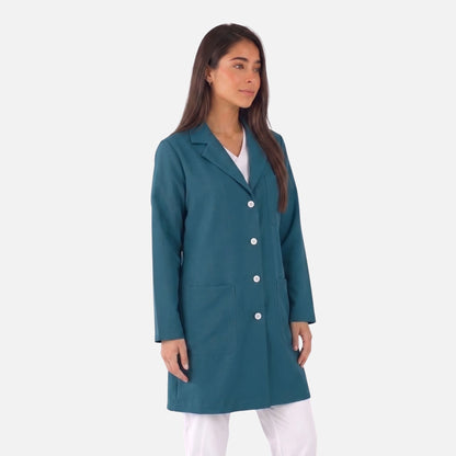 Bata Corta Essential Mujer | 3 Pockets