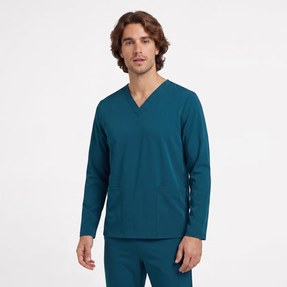 Top Manga Larga Hombre | 2 Pockets
