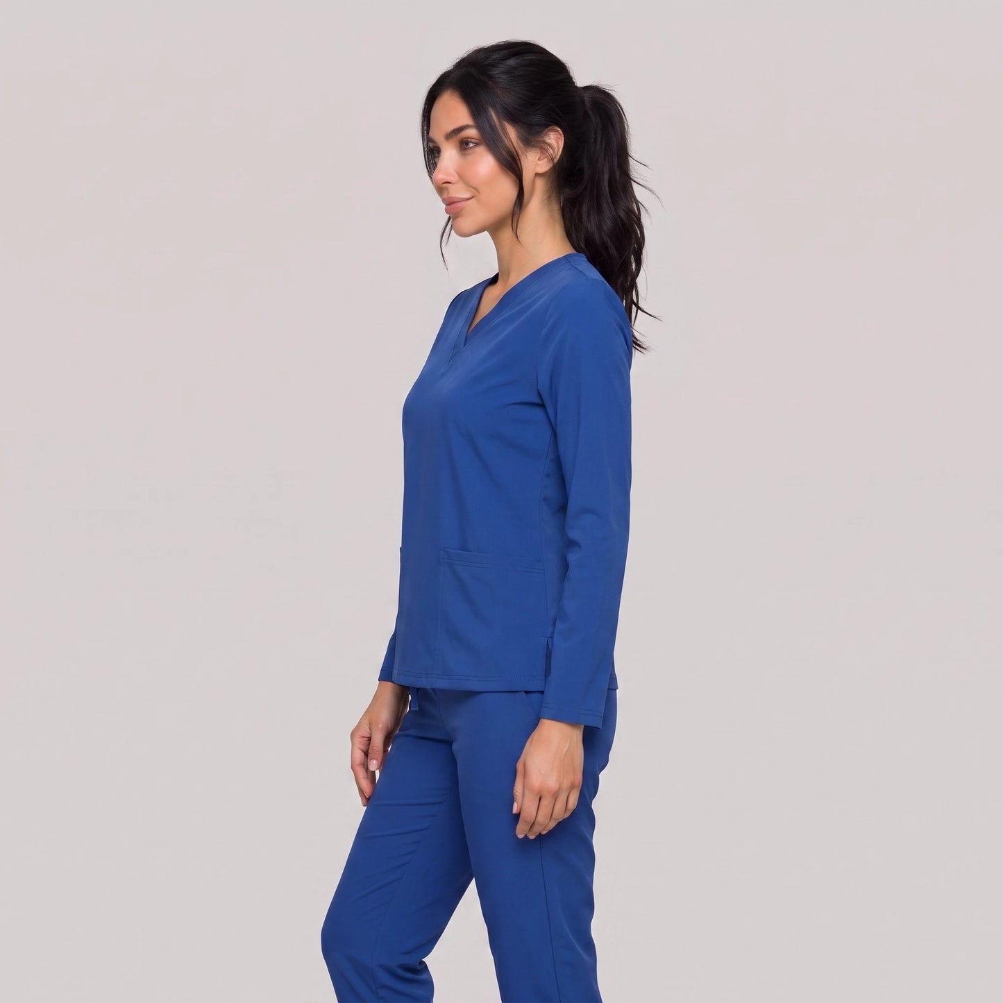 Top Manga Larga Mujer | 2 Pockets