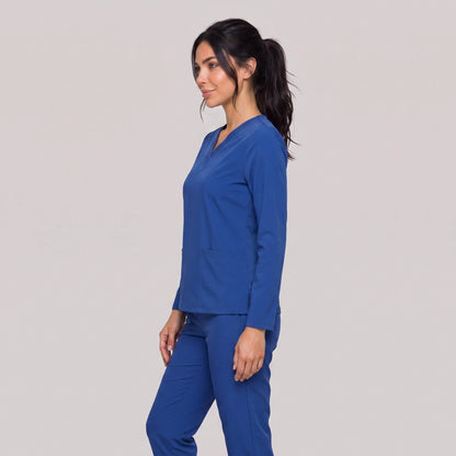 Top Manga Larga Mujer | 2 Pockets