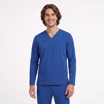 Top Manga Larga Hombre | 2 Pockets