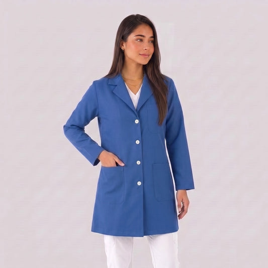 Bata Corta Essential Mujer | 3 Pockets