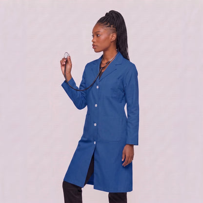 Bata Larga Essential Mujer | 3 Pockets