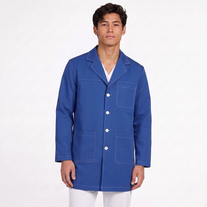 Bata Corta Pespunte Hombre | 3 Pockets