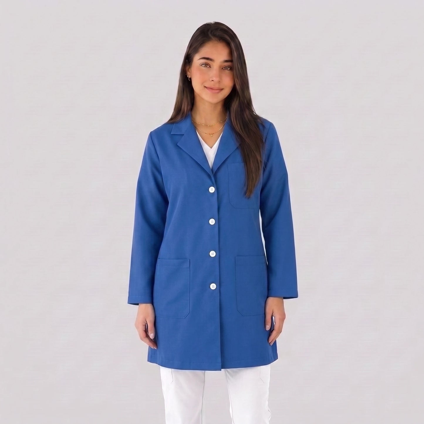Bata Corta Essential Mujer | 3 Pockets