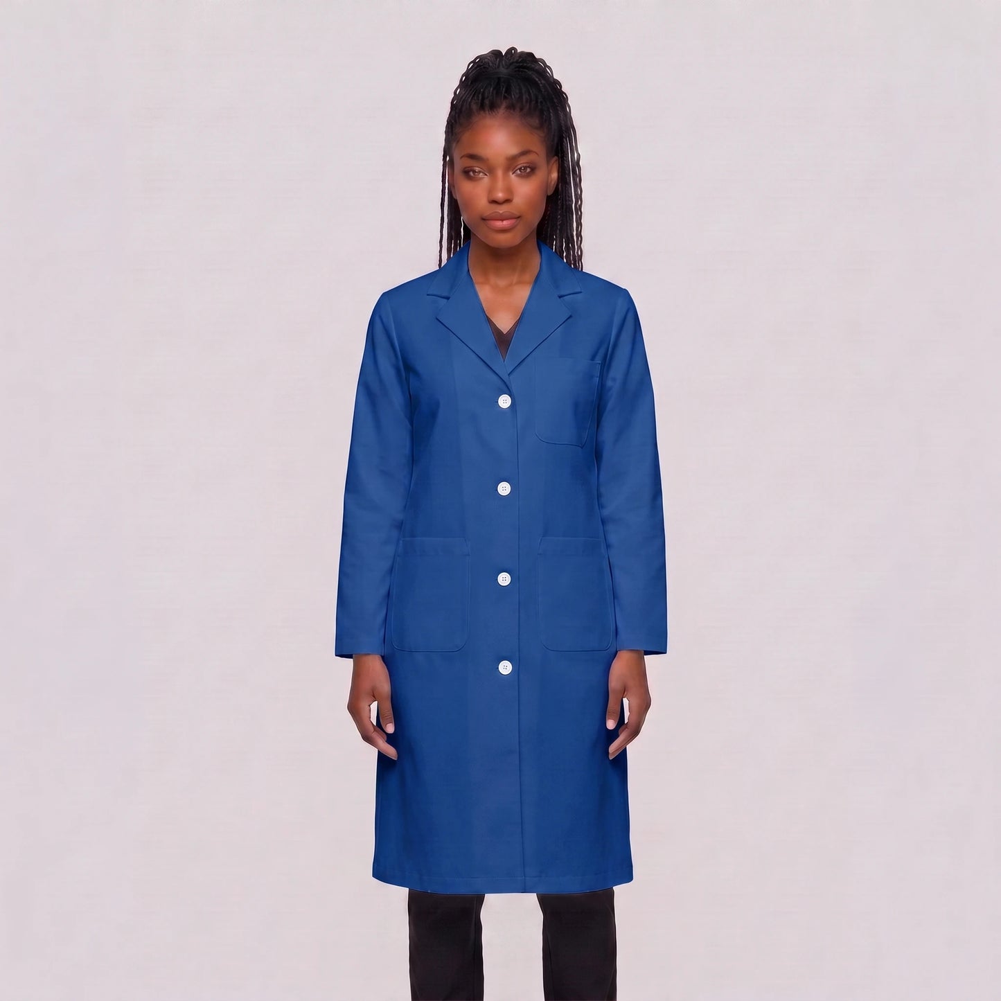 Bata Larga Essential Mujer | 3 Pockets