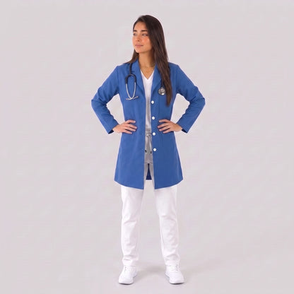 Bata Corta Essential Mujer | 3 Pockets